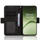 Чохол-книжка з кишеньками Deexe Wallet Stand для OnePlus 15T - Black - зображення 5