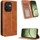 Чохол-книжка Deexe Retro Style для OnePlus 15T - Brown - зображення 1