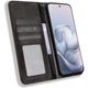 Чохол-книжка Deexe Retro Style для Motorola Edge 70 Fusion - Black - зображення 4