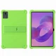 Захисний чохол Deexe Silicone Kickstand для Lenovo Tab K11 Gen 2 / Idea Tab (TB336) - Green - зображення 1