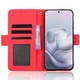 Чохол-книжка з кишеньками Deexe Wallet Stand для Motorola Edge 70 Fusion - Red - зображення 5
