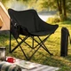 Раскладное туристическое кресло Folding Camping 40 х 40 х 67 см (214 C) Черный - изображение 8