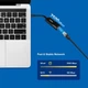 Мережевий адаптер Type-C на RJ45 Fenvi FR-G2500C 2500Mbps 2.5G Ethernet перехідник мережна карта Black (19129) - зображення 3