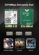 Сетевая карта Intel Wi-Fi 6E AX210 NGW модуль трехдиапазонный адаптер Bluetooth для ПД / Ноутбука (19125) - изображение 6