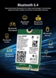 Сетевая карта Intel Wi-Fi 7 BE200 NGW модуль трехдиапазонный адаптер Bluetooth для ПД / Ноутбука (19124) - изображение 6