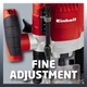 Фрезер, електричний 1100 Вт, Einhell TC-RO 1155 E (4350470) - изображение 6