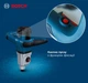 Електроміксер Bosch GRW 140 Professional (1.4 кВт, 140 мм) міксер мішалка (26845) - зображення 6
