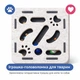 Развивающая игрушка-лабиринт для кошек из фетра с мячиками 29,5×26×7 см - изображение 1