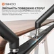Компьютерный стол Sihoo с электрорегулировкой высоты D07 1.8m Walnut/Black (D07A-101/D07J-101-AB/D07-P) Sihoo D07A-101/D07J-101-AB/D07-P 1043726 - изображение 8