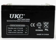Аккумуляторная батарея AGM UKC WST-10 6V 10Ah аккумулятор для УПСа, аккумулятор для детского электромобиля - изображение 1