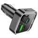 FM - трансмітер Borofone BC53 Highway car BT FM transmitter Black - изображение 6