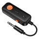 Автомобільний Bluetooth адаптер Borofone BC62 Walker AUX BT audio receiver 5.4 Black - изображение 2