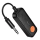 Автомобільний Bluetooth адаптер Borofone BC62 Walker AUX BT audio receiver 5.4 Black - изображение 3