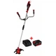 Einhell Тример садовий акумуляторний Einhell AGILLO 18/200 X-Change PXC 18В акб 1х4А·год ліска 30см/ніж 20см 7500об/хв ЗП 6.8кг - зображення 1