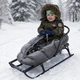 Теплый пуховой конверт для новорожденного "Baby Born EVO" cерый, ART-0000724 - изображение 8