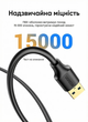 USB-удлинитель UGREEN US129 USB 3.0 Extension Male Cable 3m (Black) (UGR-30127) - изображение 8