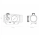 Коліматорний приціл Hawke Vantage 1x25 - Weaver 3 MOA Dot (12103) Hawke 12103 1006460 - зображення 4