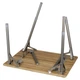 Туристичний стіл Bo-Camp Morris 65x50 cm Brown (1404645) Bo-Camp 1404645 1003337 - зображення 4