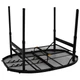 Туристический стол Bo-Camp Woodbine Oval 100x70 cm Black/Wood look (1404185) Bo-Camp 1404185 1003598 - изображение 3