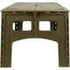 Туристический стол Tribe Camp Table Low пластиковий Olive (T-EF-0003-olive) Tribe T-EF-0003-olive 1004045 - изображение 4