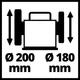 Точило для мокрого заточування Einhell TC-WG 200 (4418008) - зображення 9