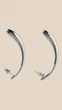 Серьги женские Капли Макрофурнитура LAWA WTJ02622 Серебряный shop (2000999550645) - изображение 1