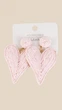 Сережки жіночі Сердечка Color Pop LAWA WTJ02604 Світло-рожевий shop (2000999550164) - зображення 2