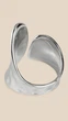 Кольцо женское Sculptural metal LAWA WTJ02634 Серебряный shop (2000999550935) - изображение 2