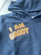Худі дитяче на хлопчика Marvel Groot 98-104р Темно-синій (1449) - зображення 4