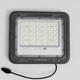 Потужний сонячний LED прожектор 100W (150 LED) з датчиком руху, пультом, IP65 - зображення 2