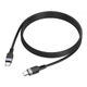 Кабель для зарядки і передачі даних USB Hoco X109 Silicone 60W/3A Type-C to Type-C 1m Black - зображення 4