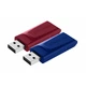 USB флеш накопичувач Verbatim 2x32GB Store'n'Go Slider Red/Blue USB 2.0 - зображення 5