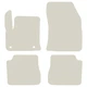 Двошарові коврики Sotra Premium White для Peugeot e-2008 (mkII)(електро) 2020→ (ST 91472-CH-White) - зображення 1