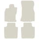 Двошарові коврики Sotra Premium White для Jaguar XJ (X350) 2002-2010 (ST 91375-PR-White) - зображення 1