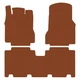 Двошарові килимки Sotra Premium Terracotta для Mercedes-Benz A-Class (V168)(long)(2 ряд цілісний) 2001-2004 (ST 91392-CH-Terra) - изображение 1