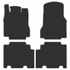 Двошарові килимки Sotra Premium Graphite для Mercedes-Benz A-Class (V168)(long)(2 ряд роздільний) 2001-2004 (ST 91393-CH-Graphite) - изображение 1