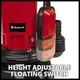 Насос для брудної води з ножем, Einhell GE-DP 900 Cut, (4181550) 900 Вт, 16000 л/год, вис. 11.5 м, глиб. 7 м, металевий/алюм. корпус - изображение 5