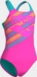 Купальник закритий для дівчат Arena LINES SWIMSUIT SWIM PRO BACK L рожевий, бірюзовий 164 см - зображення 8