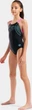 Купальник закрытый для девочек Arena SUNRISE SWIMSUIT SWIM PRO BACK черный, бирюзовый, розовый 116 см - изображение 2