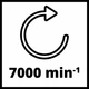 Гайковерт пневматичний 6,3 бар, 610 Нм, 142 л/хв, М14, 10 головок, подовжувач Einhell TC-PW 610 (4138960) - изображение 8