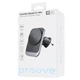 Автомобильный держатель с Беспроводной Зарядкой Proove Square Magnetic PRO 15W Metal Gray - изображение 3