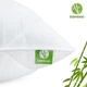 Подушка бамбуковая Bamboo IDEIA 70х70 см антиаллергенная, с бамбуковым волокном, два чехла на молнии, регулируемая высота - изображение 11