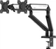Настільна стійка Anda Seat Stealth II Duo Black/White (AD-W-A6D-2S-BW) - зображення 4