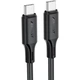Кабель USB 2.0 Type-C M-M, 1.2м 3A 60W silicone C17-03 Black Acefast - изображение 1