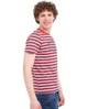 Футболка мужская Lee Cooper 10196556.R31 XL белая в красную полоску (5942723151223) - изображение 3