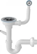 Мойка кухонная Adamant Univer 560х500х200мм (2006270043387) - изображение 3