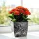 Вазон квадратный 16×16×15,5 см 2,7 л далматинская яшма Stone Алеана - изображение 1