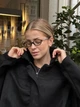 Жіноча вітровка в стилі Zara чорний S-L 1457/31 - изображение 2