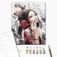 Картина по номерам Brushme Девушка с татуировкой дракона 40 x 50 BS269 - изображение 2
