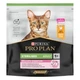 Pro Plan Sterilised Delicate Digestion Adult 1+ cухий корм для котів 400 г - курка - изображение 1
